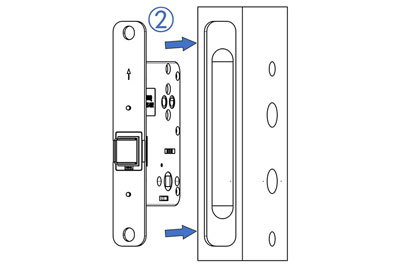MPD1612 レバーハンドル錠